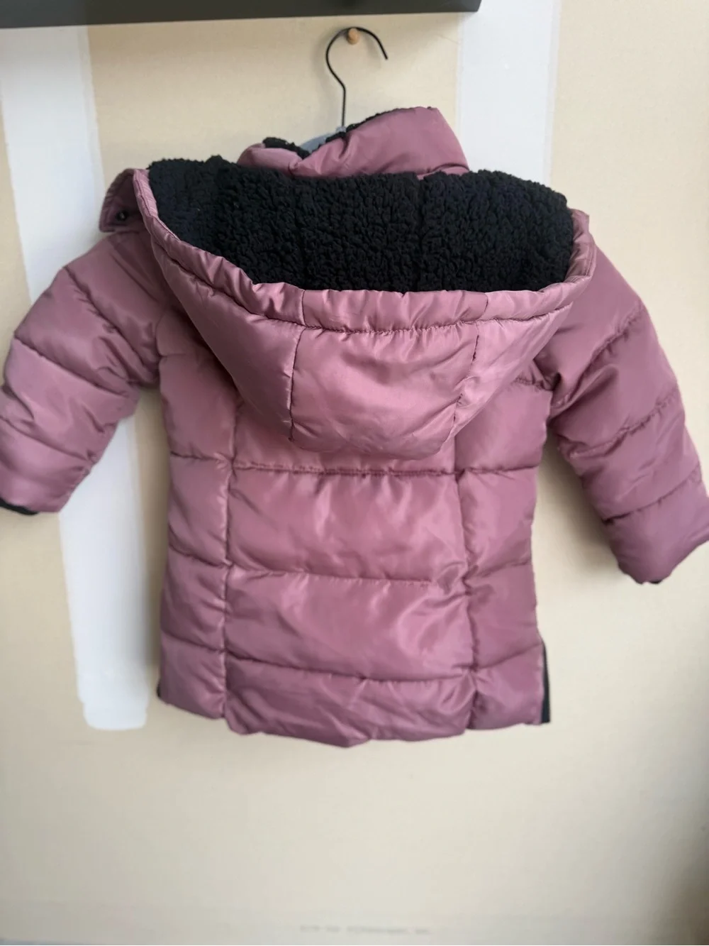 Steve Madden Pink Puffer Jacket with Hood
